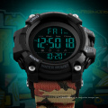 Slap Camouflage digitales Zifferblatt wasserdichter Chronograph 5atm